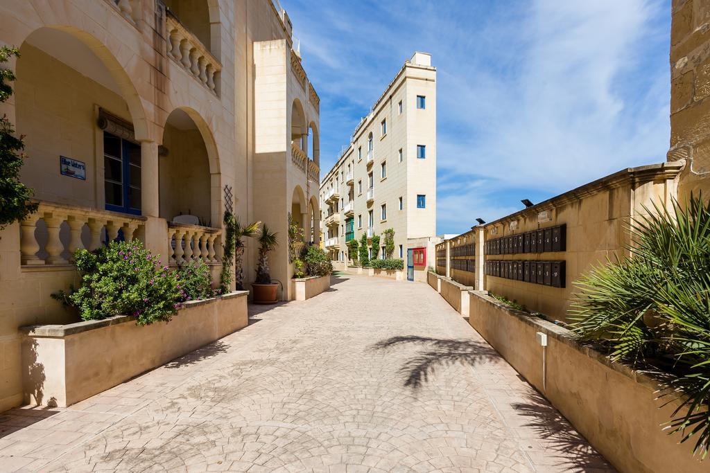 Seaview Luxury Penthouse With Shared Swimming Pool Apartment Għajnsielem Екстериор снимка